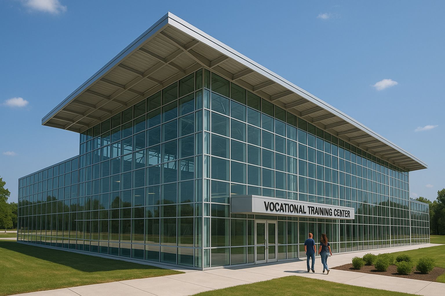 Concept design of the Trade Center building